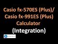 Definite Integrations and Calculator Usage