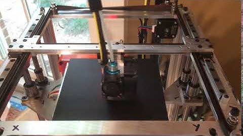 Dozer DIY CoreXY Printer Test Video 3