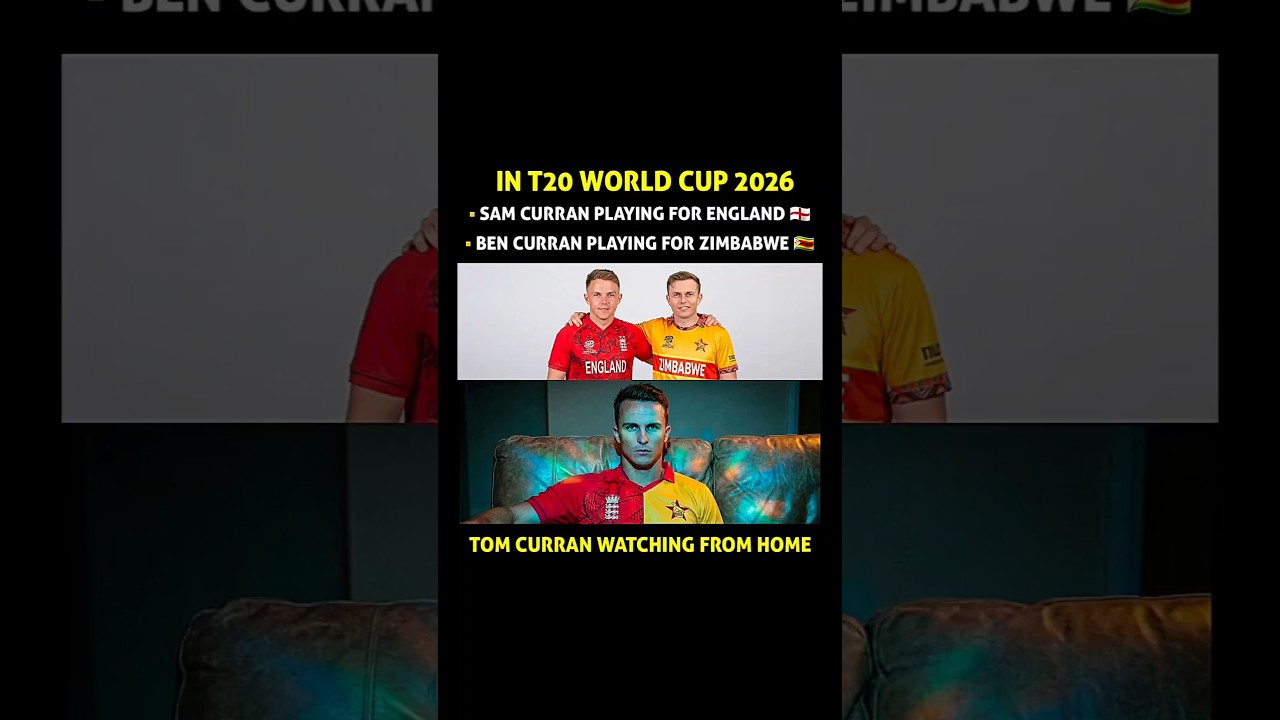 “Two Curran brothers playing in 2026 T20 World Cup.!!❤️🔥 