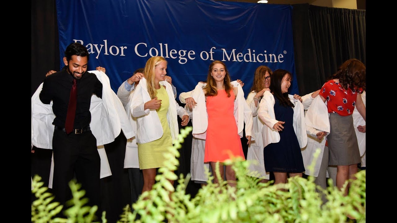 2018 School of Medicine White Coat Ceremony at Baylor College of Medicine YouTube