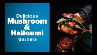 GO Indoors - Mushroom and Halloumi Burger Recipe