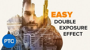 DOUBLE EXPOSURE Effect Photoshop Tutorial - EASY Double Exposure in Photoshop