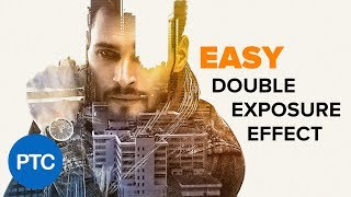 DOUBLE EXPOSURE Effect Photoshop Tutorial - EASY Double Exposure in Photoshop screenshot 5