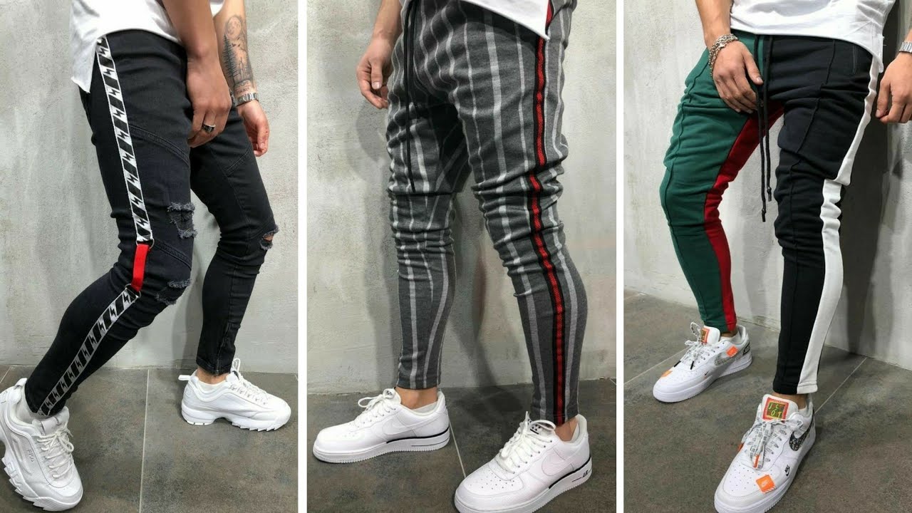 Latest stylish track pants for boys 2019|| latest trend latest design -  YouTube