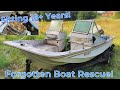 FORGOTTEN Boat REVIVAL! Sitting 18+ Years: Will it run?