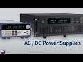 B&K Precision AC and DC Power Supplies