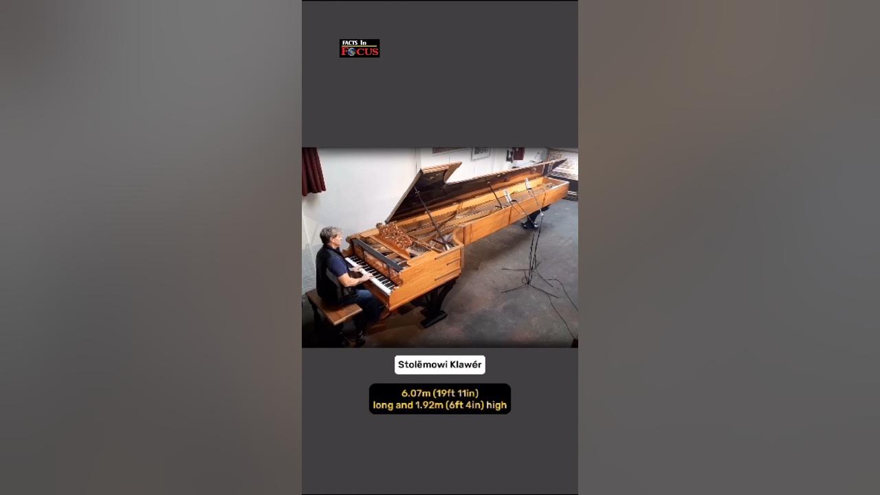Biggest piano 🎹 in The World || - YouTube