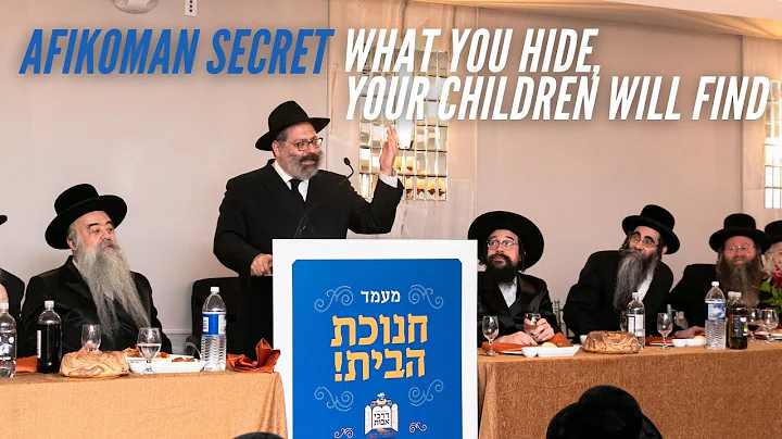 Rabbi YY Jacobson: Yiddish | Afikoman Secret -- What You Hide, Your Children Will Find