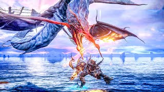 Final Fantasy 16 The Rising Tide - Final Boss Ifrit vs Leviathan & Ending (PS5)