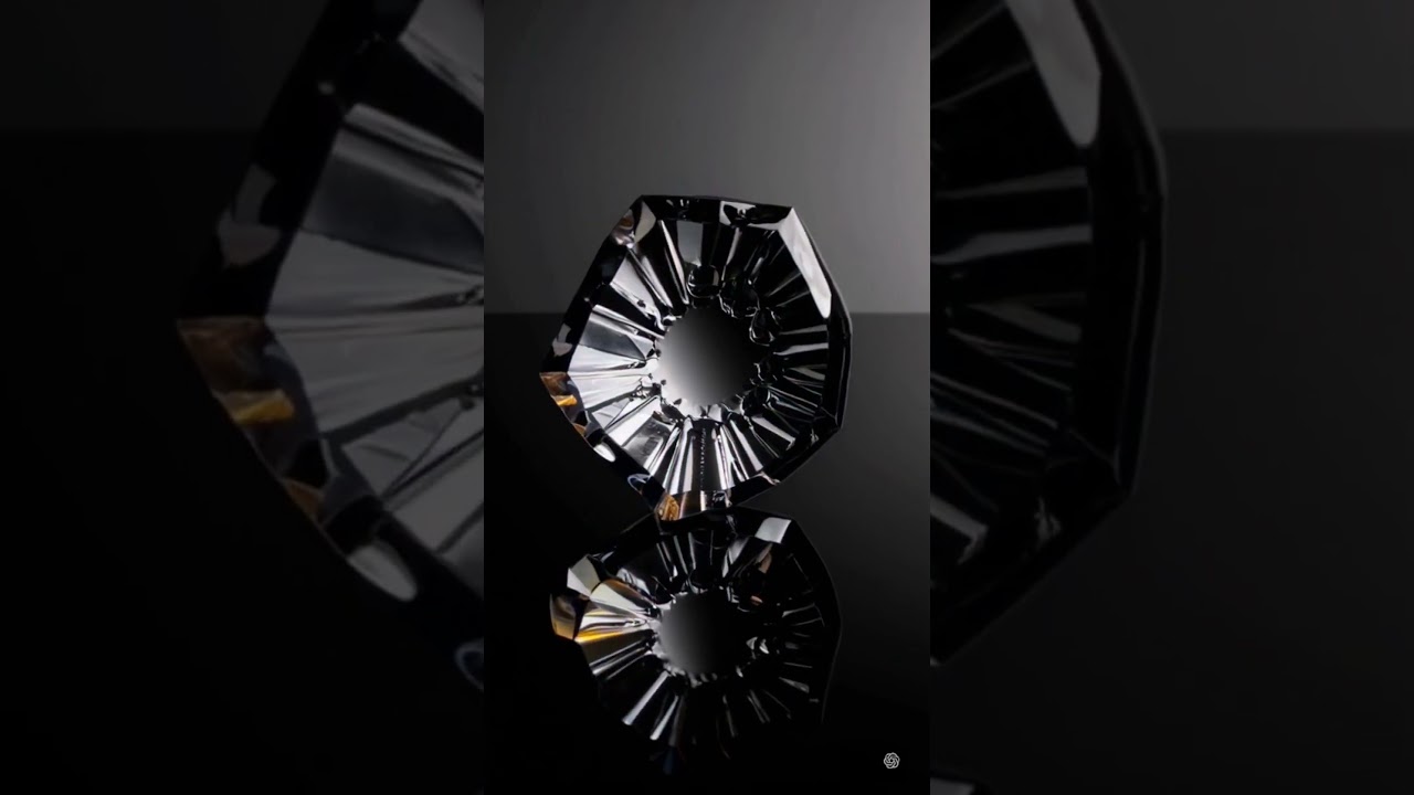 Floating Crystal Rotating ASMR |Mesmerizing |Hypnotic Rotation  