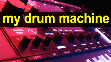 My drum machine workflow with VPS Avenger 2