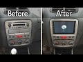 Alfa Romeo 147 GT Factory Radio Upgrade, How to Install 7 Inch 2 Din Android Multimedia Player