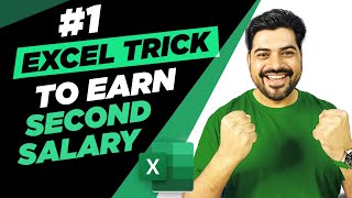 Awesome Excel Trick to Earn Second Salary 🚀