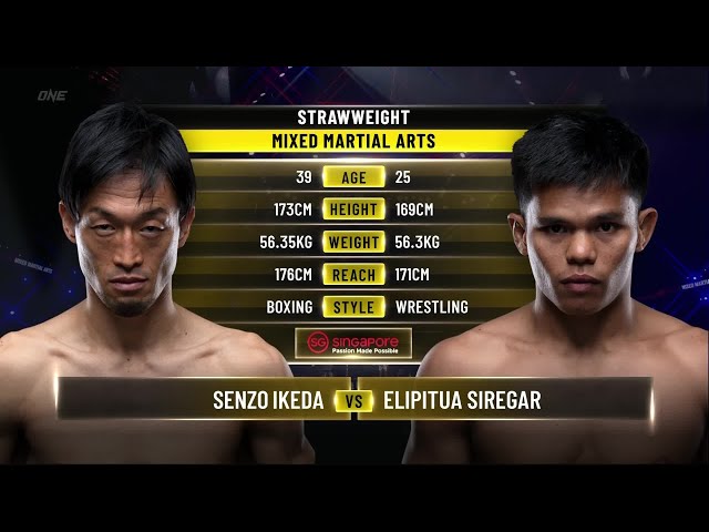 Senzo Ikeda vs. Elipitua Siregar | ONE Championship Full Fight class=
