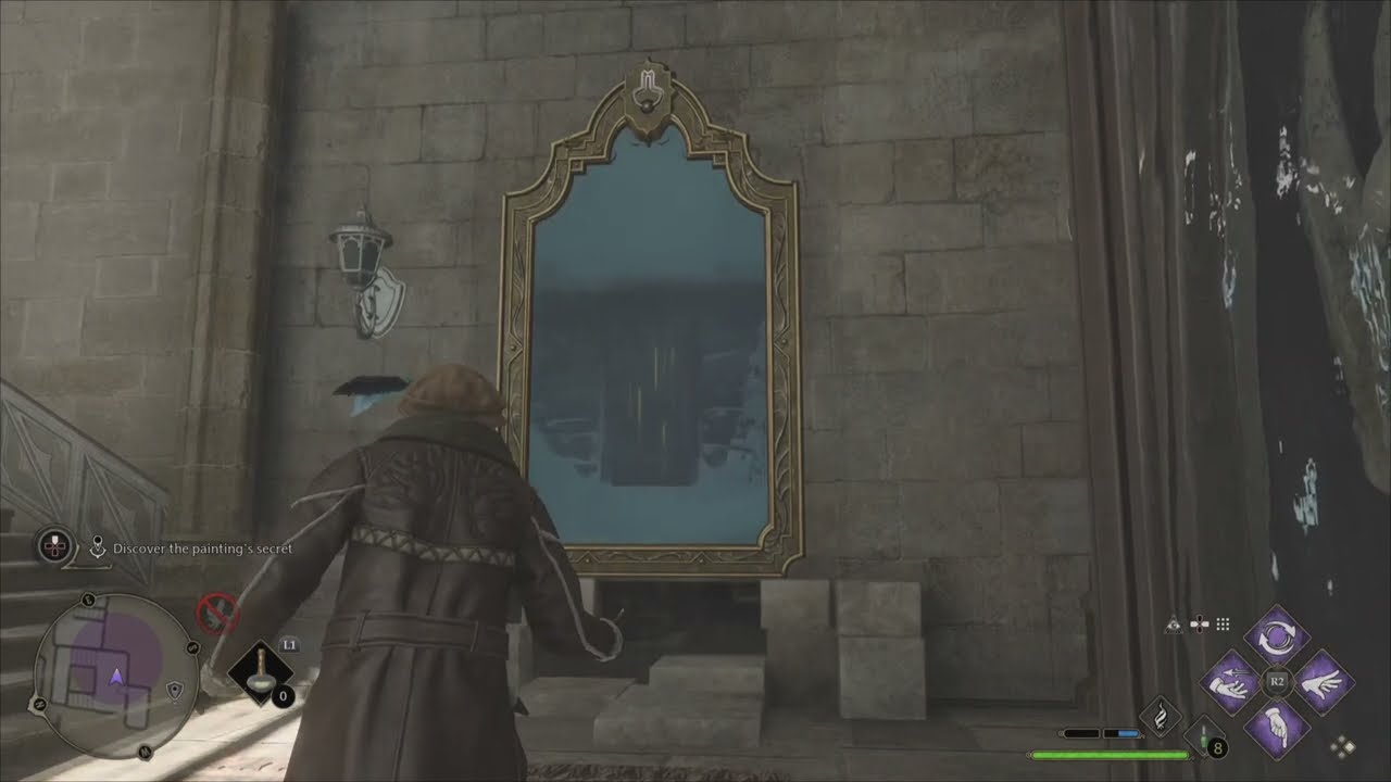Hogwarts Legacy | Discover the painting's secrets - Cache in the Castle Quest