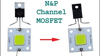N&P Channel MOSFET, How to use N channel MOSFET as a P channel MOSFET