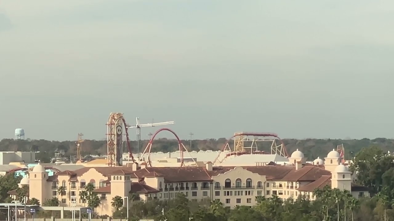 Universal Orlando Viewed from Across Kirkman Road - Orlando, FL 01-19-2019