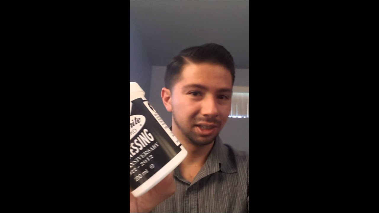 Pomade Review 1 Black And White Hair Dressing Youtube