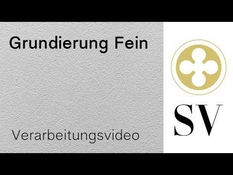 Grundierung Fein by