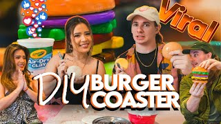 How To Make The VIRAL DIY Burger Coaster Set (Step By Step) w/ Miss Mian