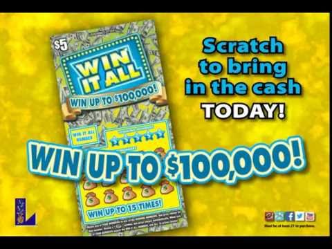 Louisiana Lottery&#39;s Win It All Scratch-Off - YouTube