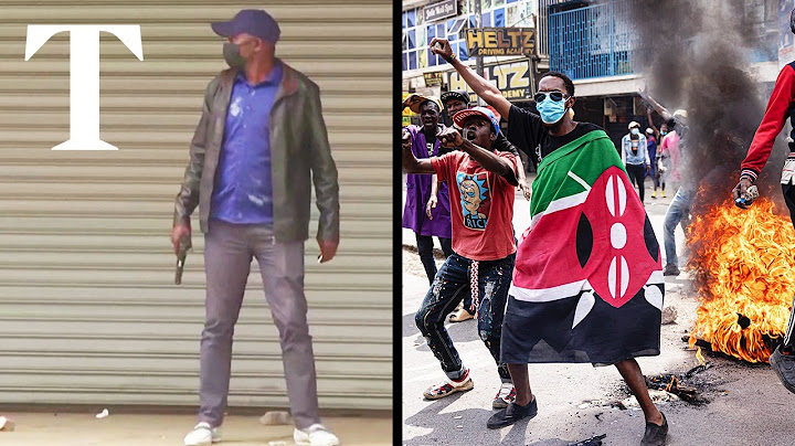 Kenya protests: gunmen open fire in Nairobi