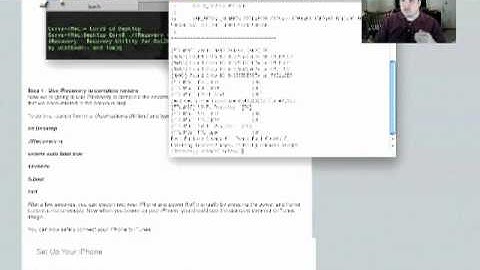 How to: downgrade iphone 4.0 to 3.1.3