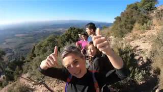 BARRANCO SECO CANAL ROJA - DRY CANYON MONTSERRAT BARCELONA
