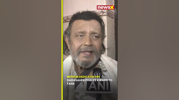 #bollywood | Mithun Chakraborty Dedicates Dadasaheb Phalke Award To His Fans | #newsx