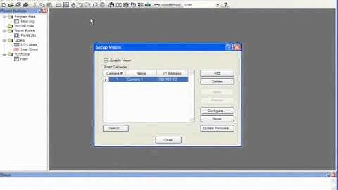 EPSON FANS Robots Smart Camera Vision Guide (Camera Reset)wmv.