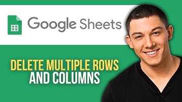 How to Delete Multiple Rows and Columns in Google Sheets
