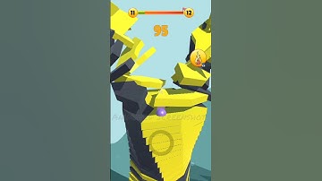 Stack Ball 3d Game11| #shortsfeed #shortvideo #gaming #stackball3d #trending #trendingshorts