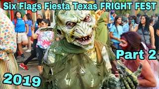 Six flags fiesta texas fright fest! 9/14/2019 [ part 2 ]