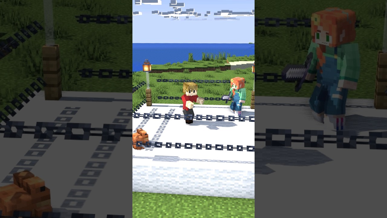 Champ VS GeminiTay (HermitCraft S9 Animation)