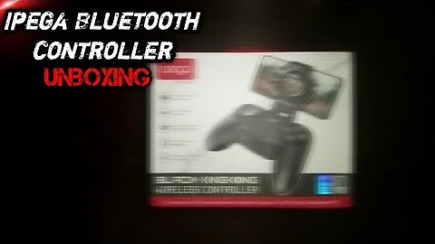 Unboxing Ipega 9128 Bluetooth controller |Tans Channel|