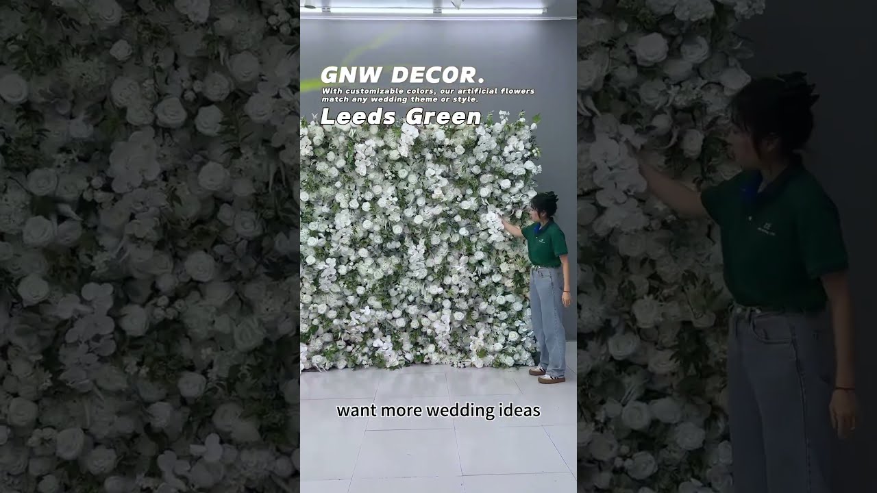 Bride To Be Alert The Viral Green Floral Wall That S Taking Weddings By Storm 