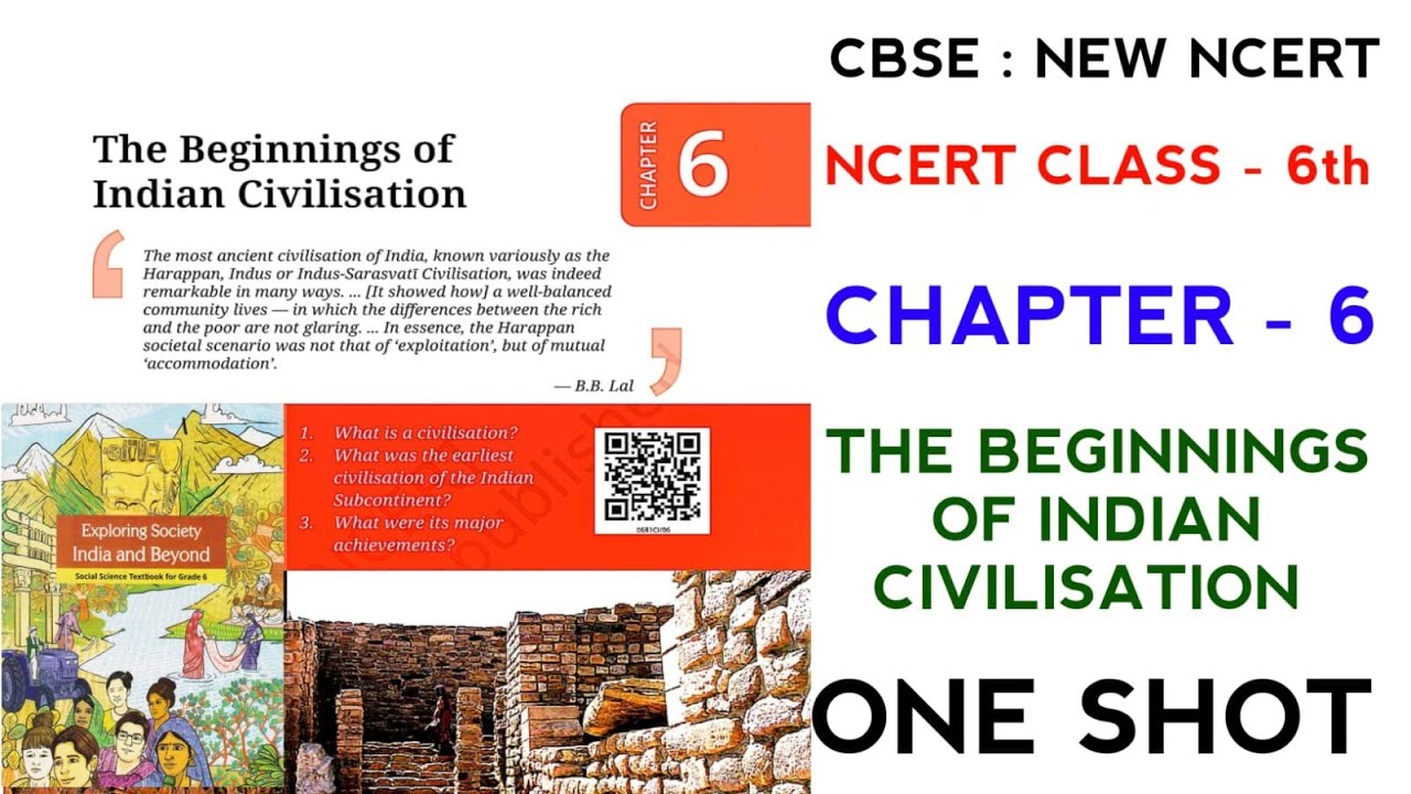 Class 6 History Chapter 6 | The Beginnings of Indian Civilization | Full Explanation