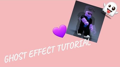 GHOST EFFECT TUTORIAL👩‍🏫 👻💜//#roblox #robloxedit #ghosteffect #tutorial #Capcut #capcuttutorial