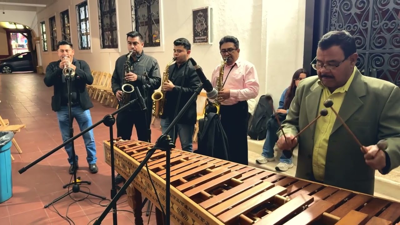 Hermosa melodía de la marimba 😍