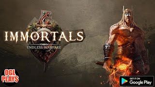 Immortals Endless Warfare Strategy Android Gameplay First Look screenshot 5