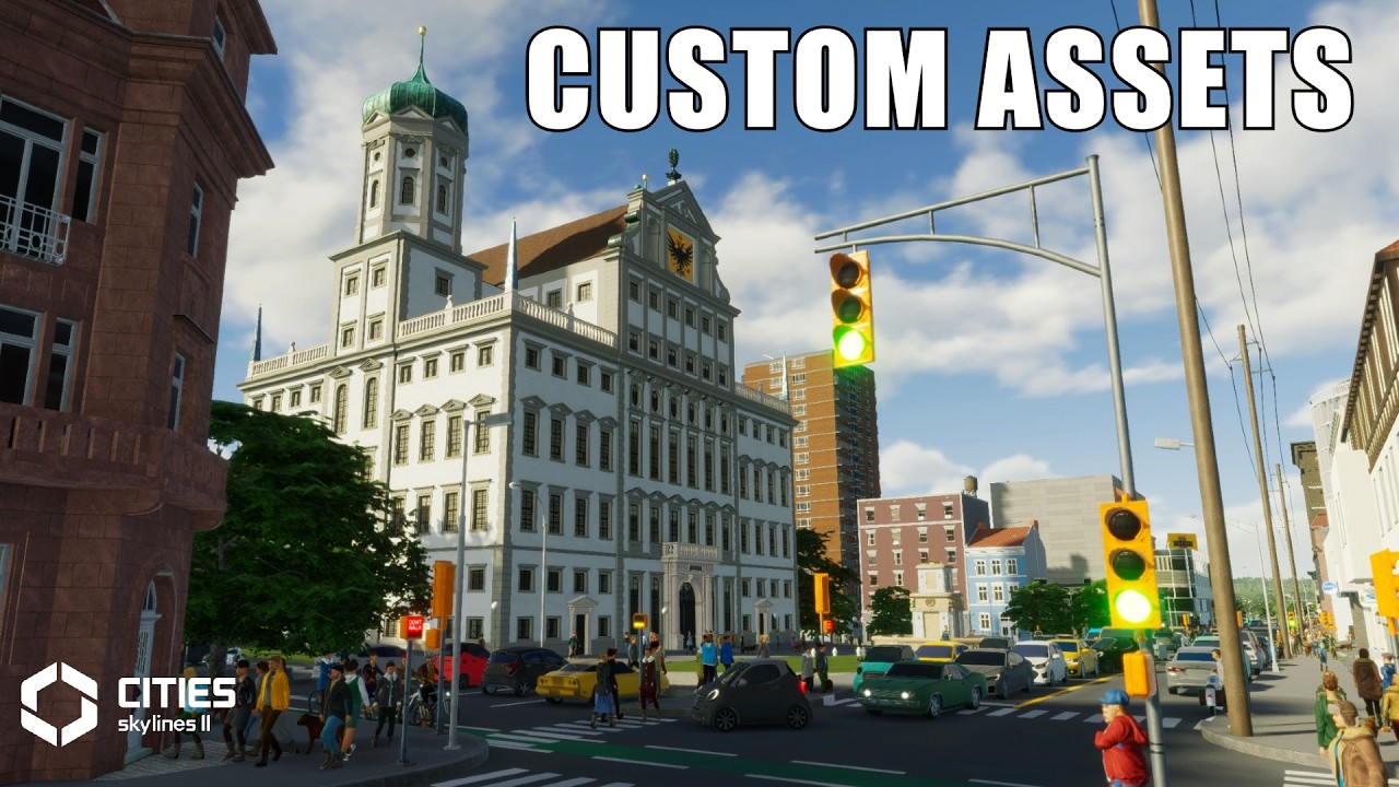 CUSTOM ASSETS ARE FINALLY HERE! (OFFICIALLY) | Cities Skylines 2 - YouTube