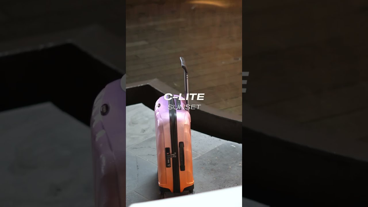 C Lite Now Available In Sunset A New Favourite Suitcase Travel Luggage Travelbags