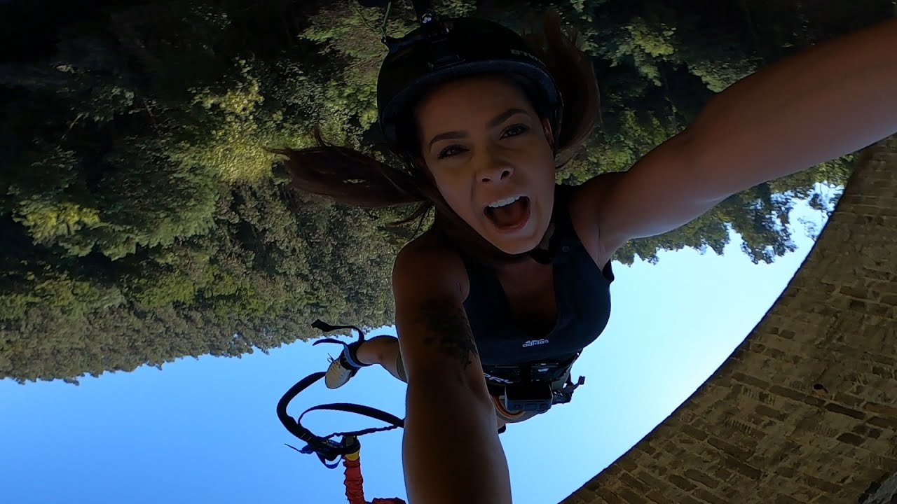 Desafiei me a fazer bungee jumping| Claudia à prova Ep 2