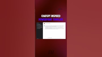 ChatGPT Inspired PowerPoint Template