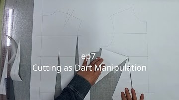 [패턴이데아] ep7. Cutting as Dart Manipulation (패턴의 컷팅과 조작) PATTERN I.DE.A