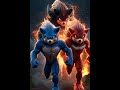 SONIC, SHADOW &amp; KNUCKLES: The ULTIMATE Body Swap! | 4K Realistic Fan Art #kingkong #beautiful