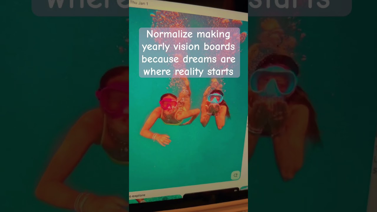 “Dreams are where reality starts”