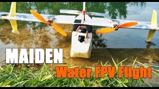 MAIDEN Water FPV Flight - Puddle Star