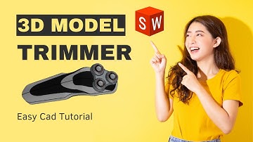 Solidworks || Electric Trimmer Design || 3D Model