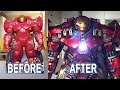 Custom Repaint Hasbro Hulkbuster Makeover - Diorama Builders